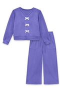 Blueberry Knit Ribbed Set