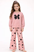 Blush Pink Heart Flocking Set