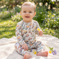 Busy Building Bamboo Convertible Romper