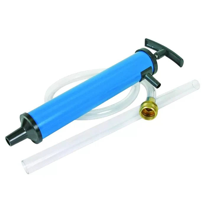Blue Camco 36003 Antifreeze Hand Pump Kit with Tubing and Fittings - Product View | United RV Parts