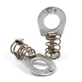 Stainless Steel Cam Lock for RV Water Heater Door - Two Piece Assembly View | United RV Parts