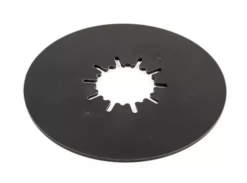 Black Camco 44674 Fifth Wheel Lube Plate - Top View | United RV Parts