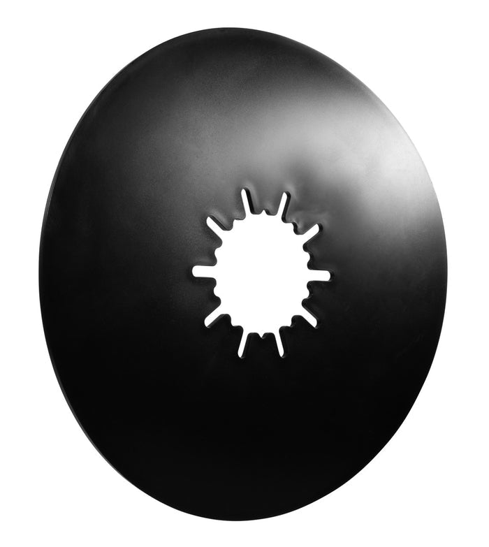 Black Fifth Wheel Lube Disc - Curved Profile View | United RV Parts