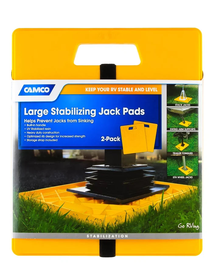 Camco 44541 Large Stabilizer Jack Pads Package - 2 Pack | United RV Parts