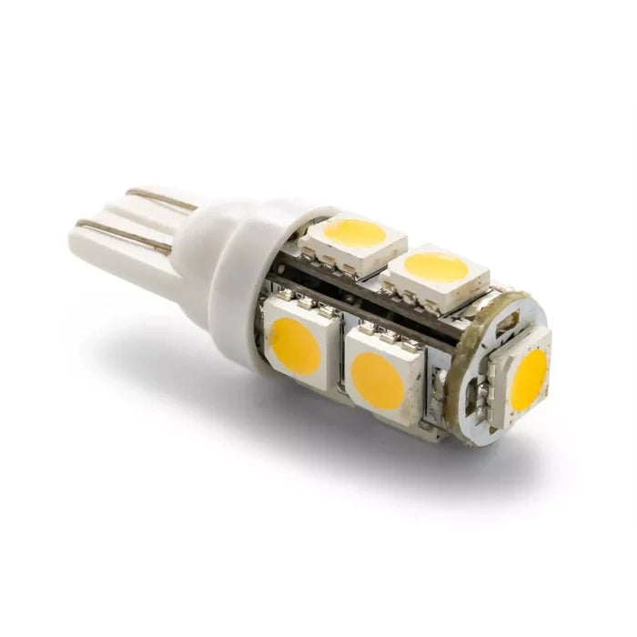 Camco 54623 White T10 Wedge LED Replacement Bulb 95 Lumen - Angled Detail View | United RV Parts