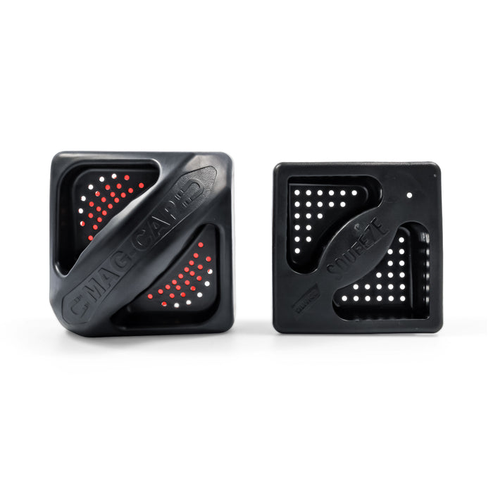 Camco RV Bumper Caps Interior Vent Pattern Comparison - Top View | United RV Parts
