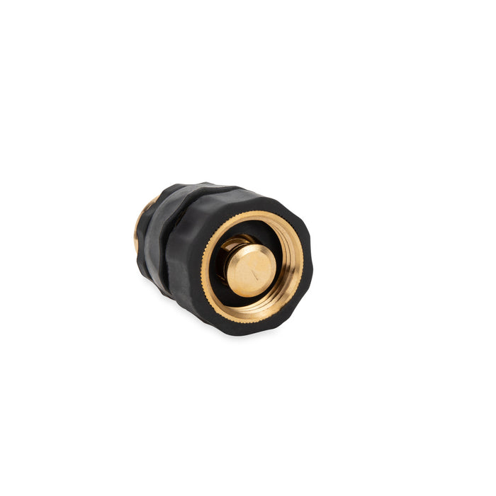 Brass Hose Quick Connect - Internal Mechanism View | United RV Parts