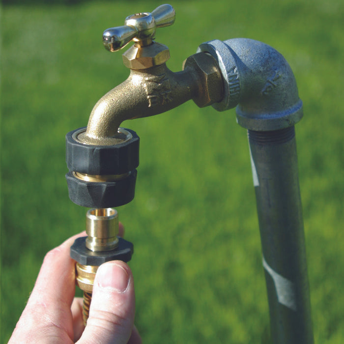 Camco 20135 Quick Connect - In Use with Spigot | United RV Parts