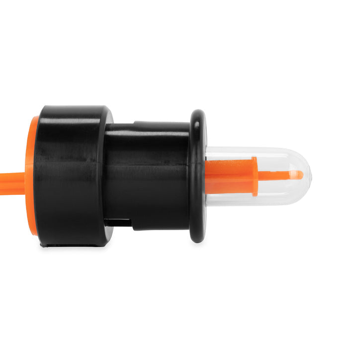 RV Tank Fill Gauge Connection - Side Detail with Clear Sight Glass | United RV Parts