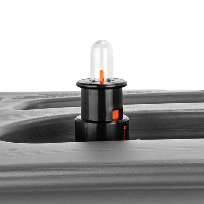 RV Tote Tank Fill Gauge Installed - In Use View | United RV Parts