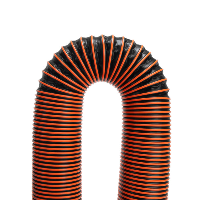 Orange Black Corrugated Sewer Hose - Top Spiral Detail | United RV Parts