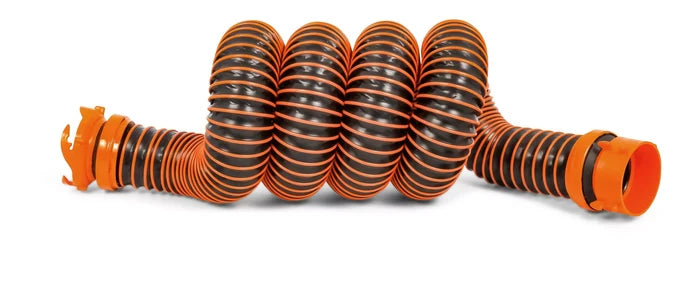Orange RhinoEXTREME 10' Sewer Hose Extension - Full Length View | United RV Parts