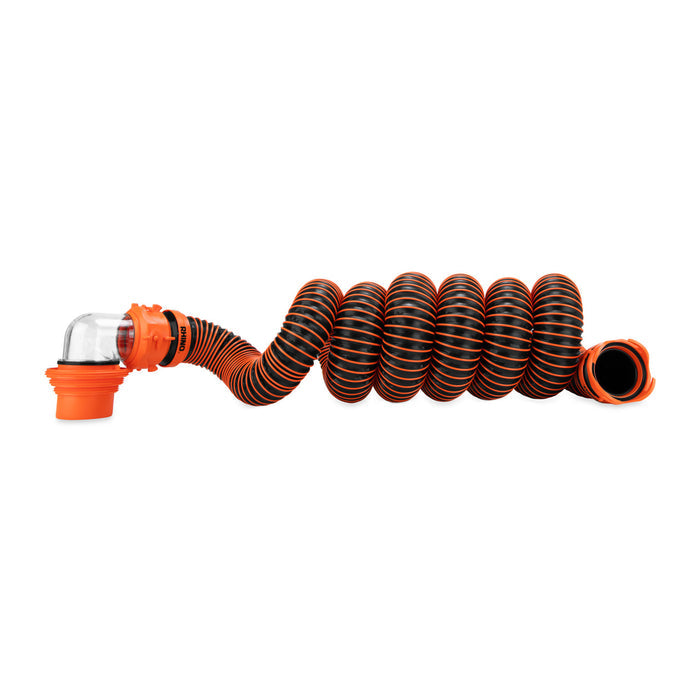 RhinoEXTREME 15 Foot Sewer Hose - Fully Extended Side View | United RV Parts