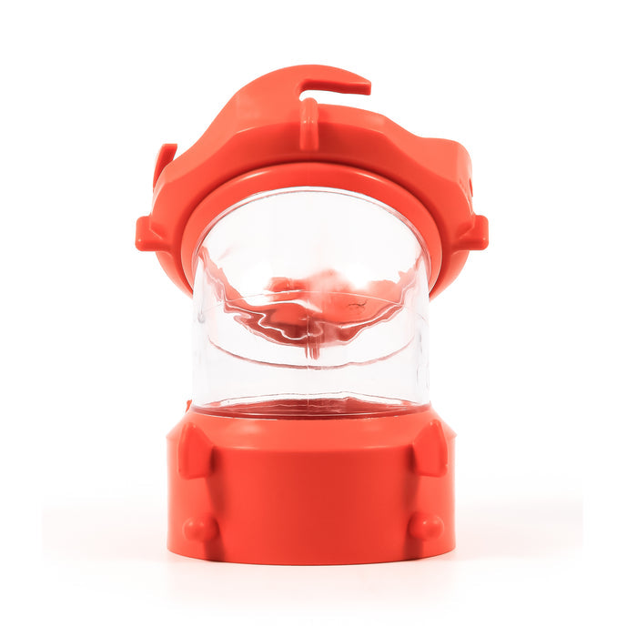 Orange Clear Camco RhinoFLEX 45-Degree Swivel Fitting - Front View | United RV Parts