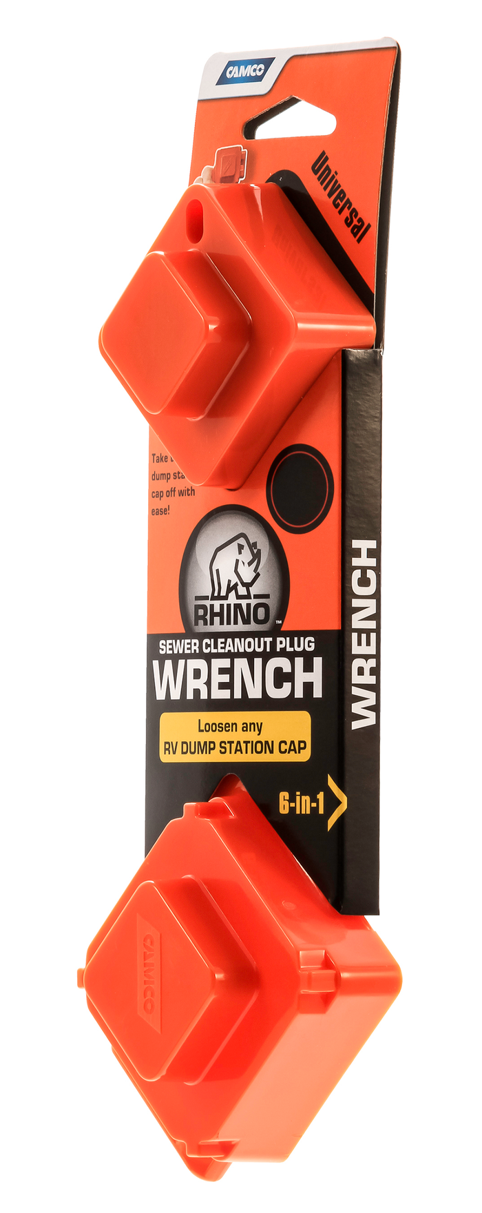 Camco RhinoFLEX Sewer Cleanout Wrench Package - Side Angle | United RV Parts