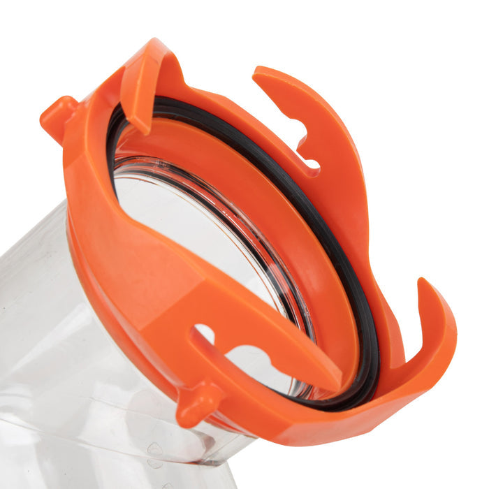 Orange RhinoFLEX Fitting Connection Detail - Close-up View | United RV Parts