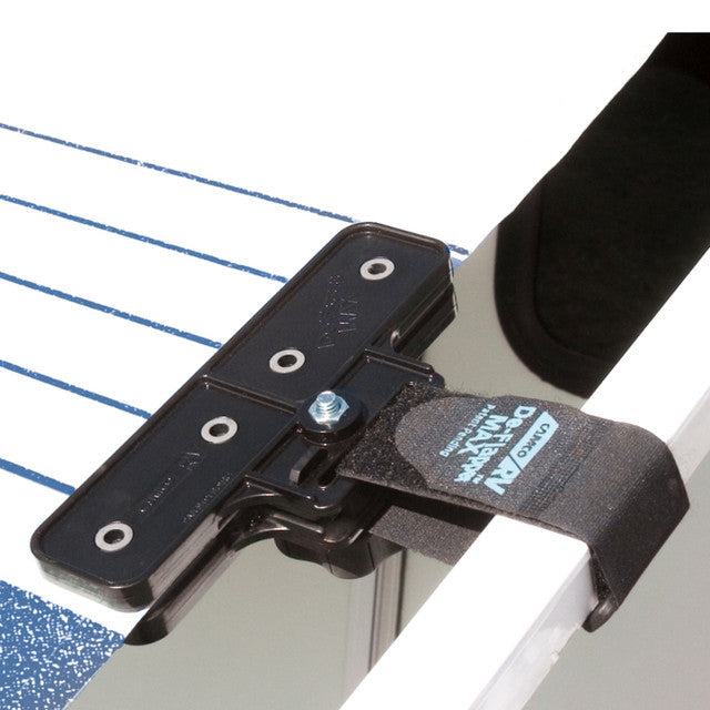 Camco De-Flapper Max Installed on RV Awning - Application View | United RV Parts