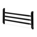 Black Aluminum RV Screen Door Push Bar - Front View | United RV Parts