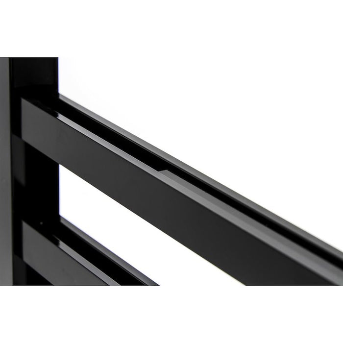 Black RV Screen Door Push Bar - Corner Bracket Detail | United RV Parts