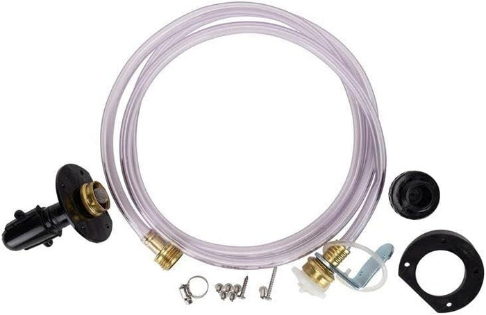 Clear Hose RV Tank Rinser Kit with Fittings - Flat Lay Assembly | United RV Parts