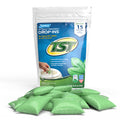 Camco TST Drop-Ins RV Toilet Treatment 15-Pack with green biodegradable packets - Front View | United RV Parts