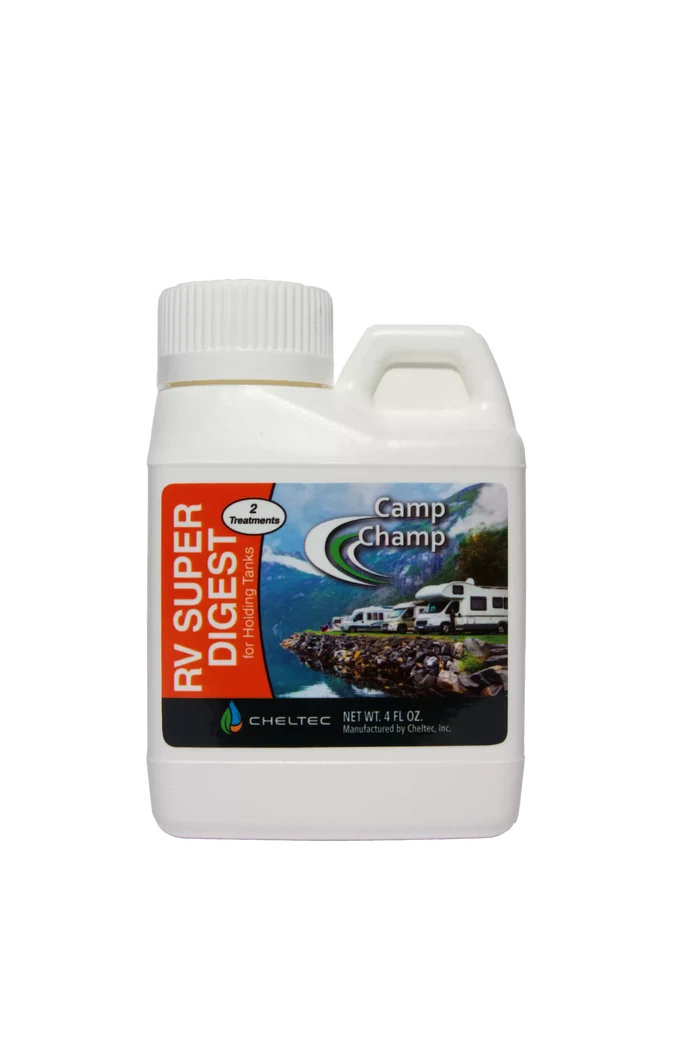 Camp Champ RV Super Digest 4 oz Black Water Tank Treatment - Front View | United RV Parts