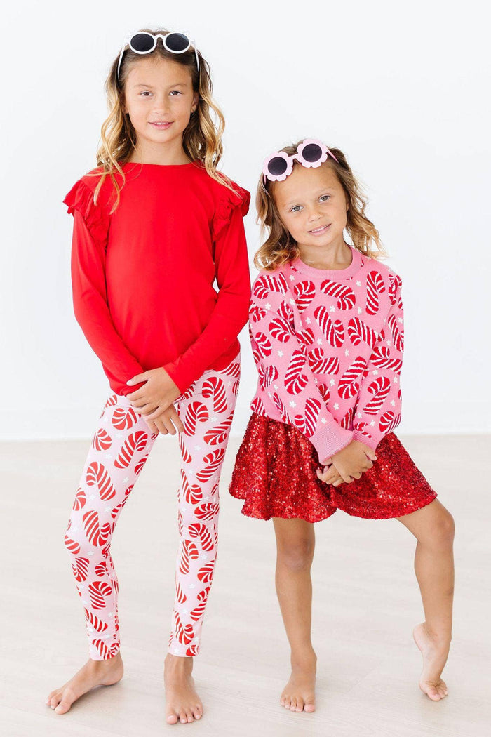 Candy Cane Leggings