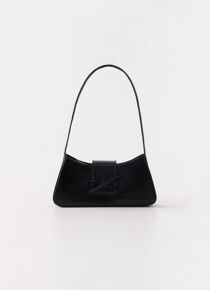 Cara Bow Bag Black 4 Peppermayo
