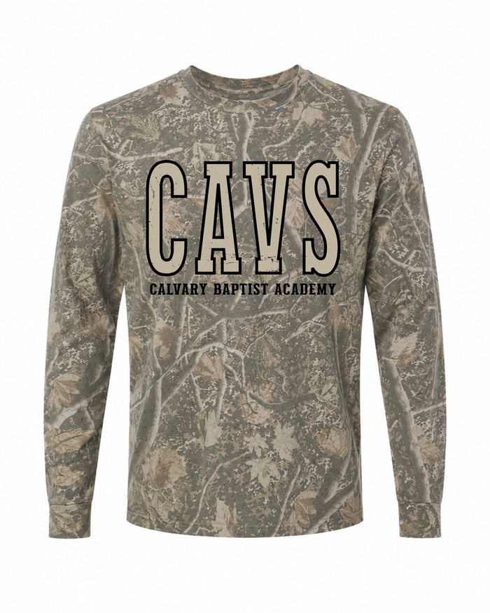 Cavs CBA Camo Long Sleeve