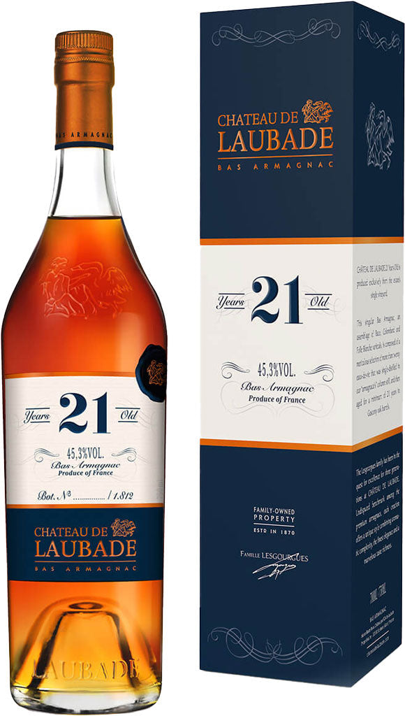Chateau De Laubade Bas Armagnac 21 Year Old 750ml