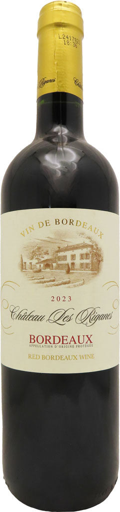 Chateau Les Riganes Bordeaux 2023 750ml