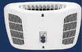 White Coleman Mach AC Deluxe Ceiling Assembly 9630A715 Heat Pump Non-Ducted - Top View | United RV Parts