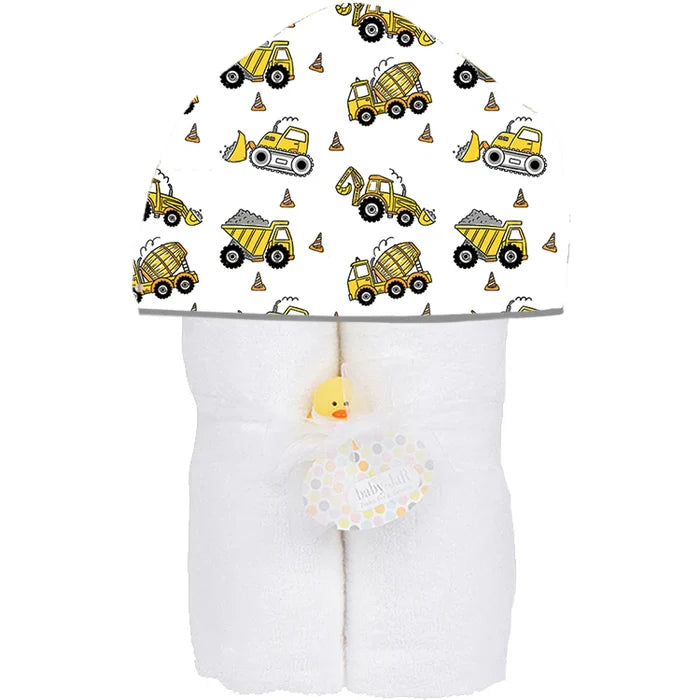 Construction Deluxe Hooded Towel