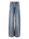 Crystal Flower Jeans (Adult)