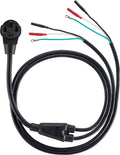 Black 50A Parallel Cable with Color-Coded Wires - Product Detail | United RV Parts