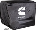 Grey Fabric Cummins Onan Generator Cover A058U957 - Side View | United RV Parts