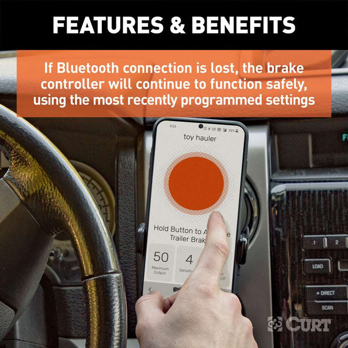 Curt Echo Mobile App Interface - Vehicle Dashboard Installation | United RV Parts