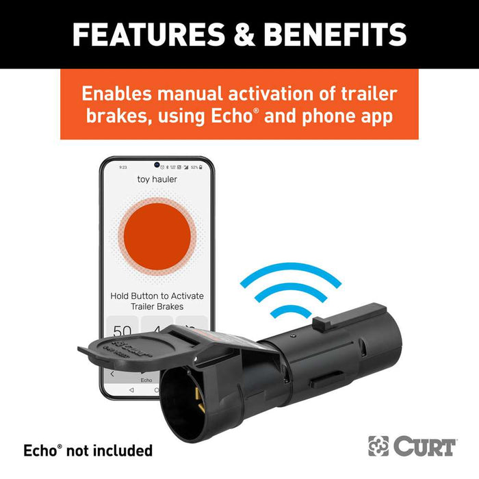 Curt Echo Brake Controller App Integration - Phone and Wireless Connection | United RV Parts