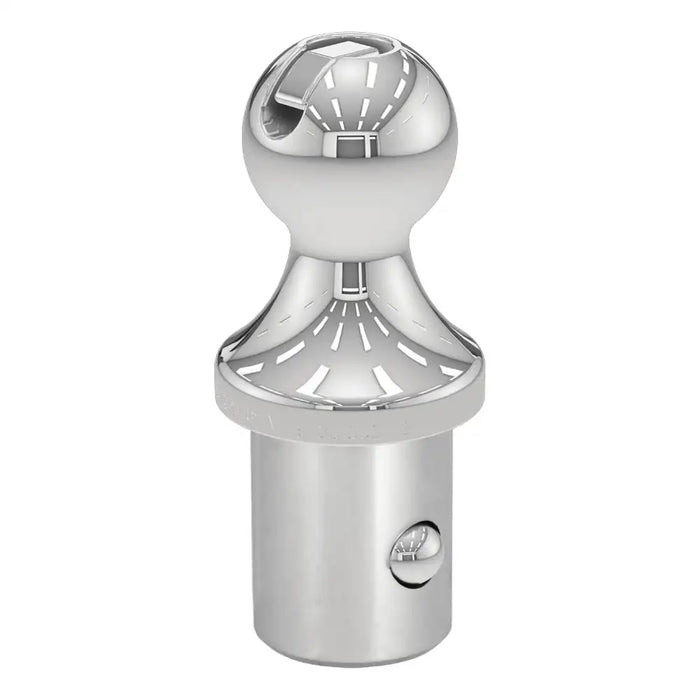 Chrome Steel Curt 60601 Gooseneck Ball - Front View | United RV Parts
