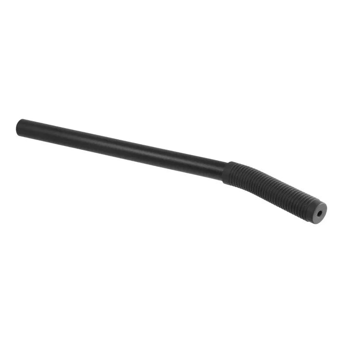 Black Curt 17112 Lift Handle with Ribbed Grip - Side Profile | United RV Parts