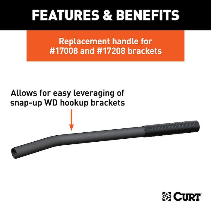 Curt 17112 Lift Handle Features - Replacement for WD Snap-Up Brackets 17008 17208 | United RV Parts