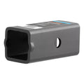 Gray Steel Curt 45405 Trailer Hitch Adapter Reducer Sleeve - Angled View | United RV Parts