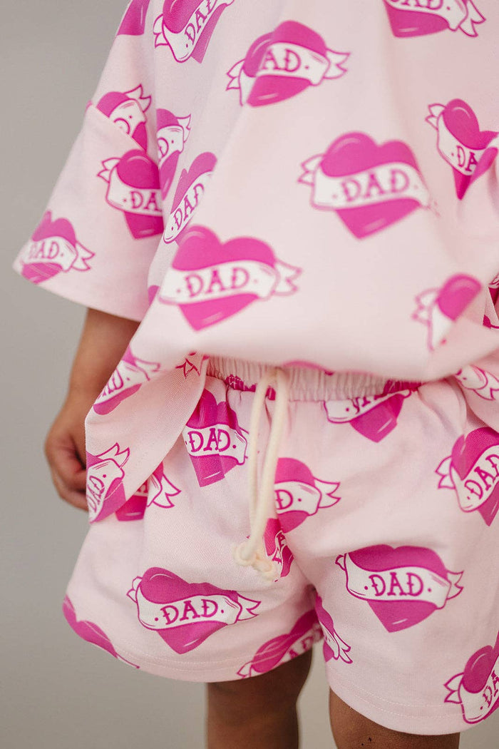 Daddy's Girl Shorts Set