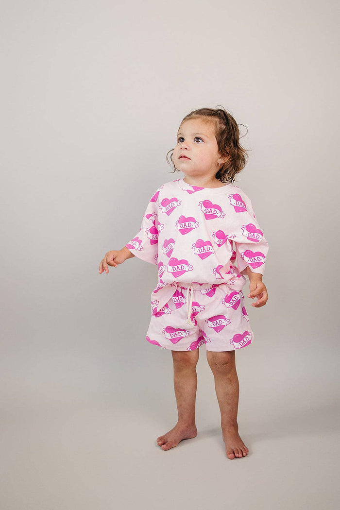 Daddy's Girl Shorts Set