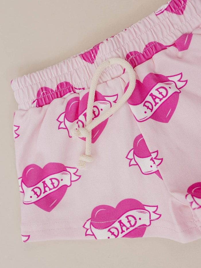 Daddy's Girl Shorts Set
