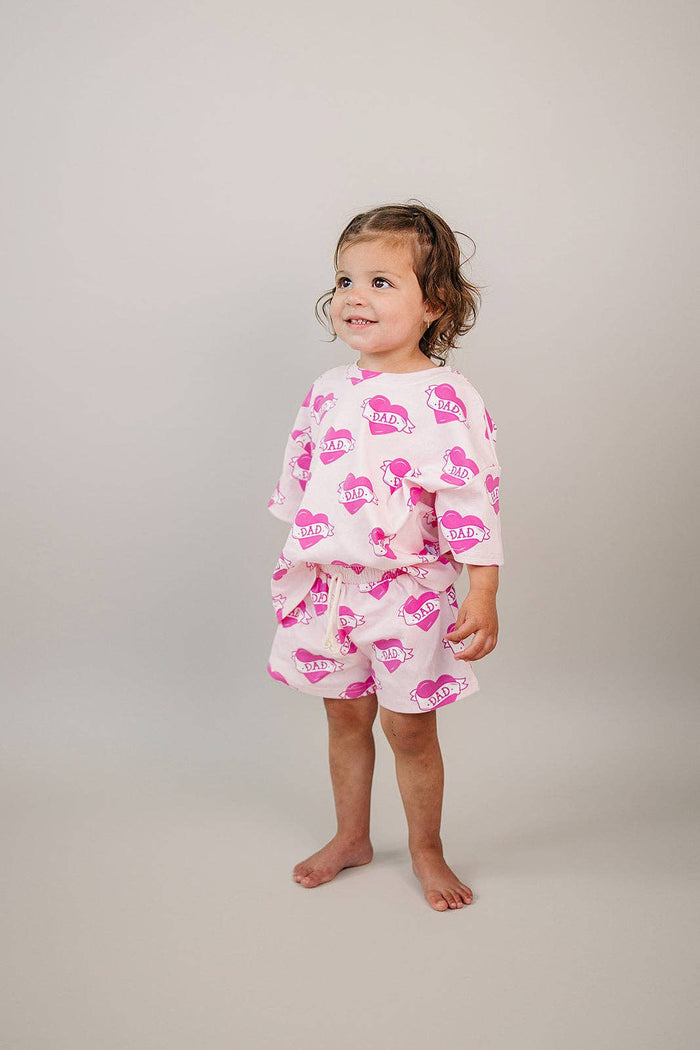 Daddy's Girl Shorts Set
