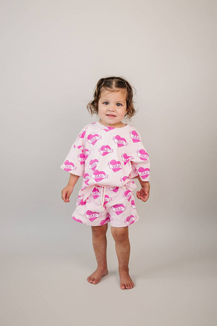 Daddy's Girl Shorts Set
