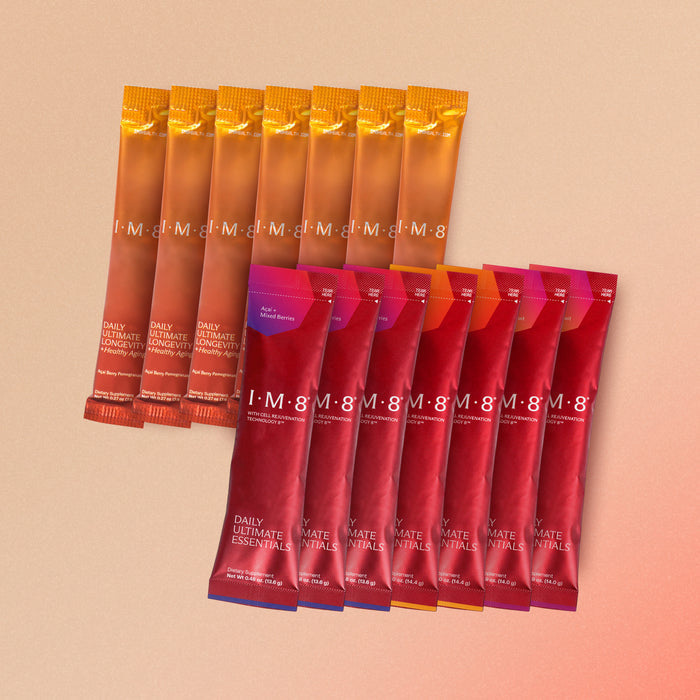 Daily Ultimate Essentials Variety Pack (7-count) & Daily Ultimate Longevity (7-count)