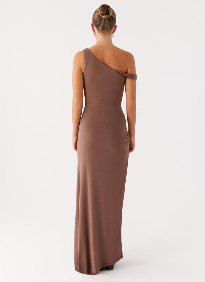 Dalla Maxi Dress Dark Chocolate 3