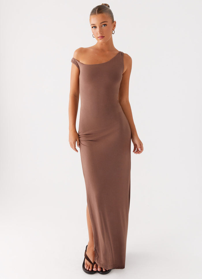 Dalla Maxi Dress Dark Chocolate 5